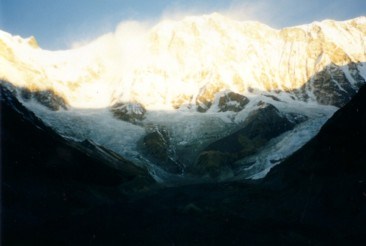 Annapurna I from base camp