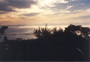 View near summit Gunung Ayam