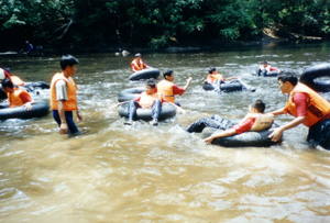 Kuala Koh tubing