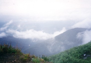 Gunung Ledang summit view, November 2001