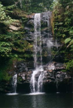 Lembayung waterfall