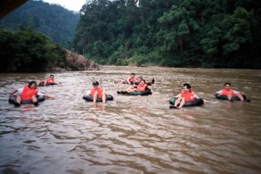 Tubing at Taman Negara National Park